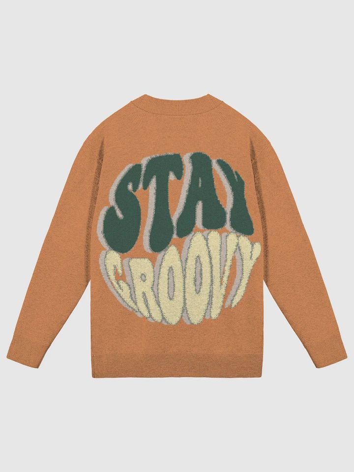 Groovy Jacquard Knit Cardigan product image (4)