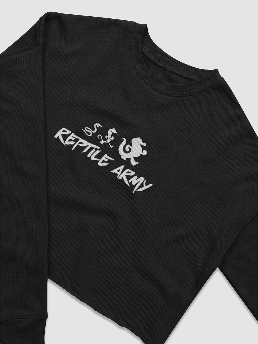 Reptile Army Crop Sweatshirt product image (2)