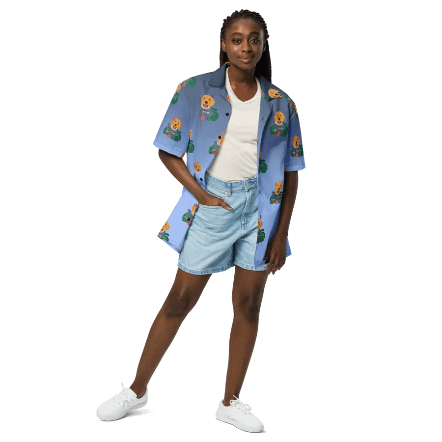 Encore Vet Group Sunshine Golden Hawaiian Shirt product image (5)