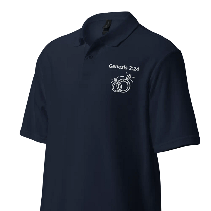 Genesis 2:24 Unisex Faith Polo Shirt product image (2)