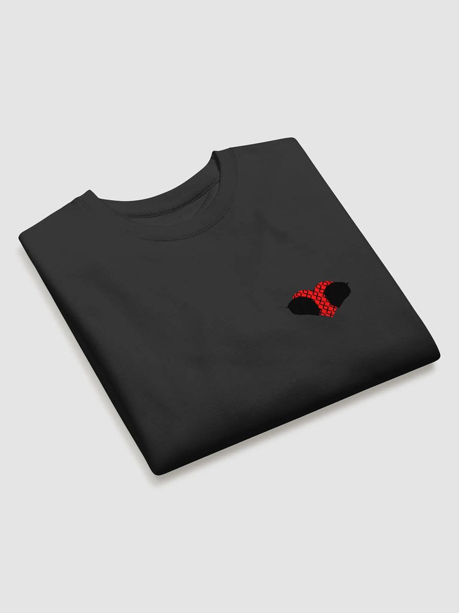 Valentine Matching Road Helmet Heart Crewneck (Right) product image (3)