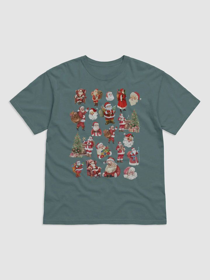 Santa Collage Adult T-Shirt product image (1)