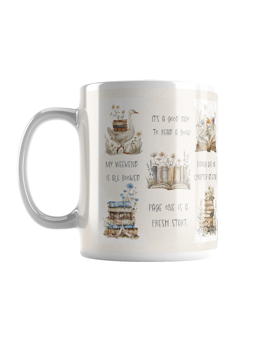 Whimsical Book Lover's Mug product image (2)