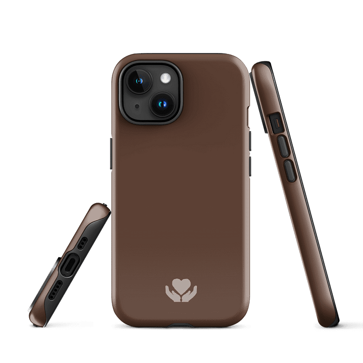 Aesthetic Brown iPhone Tough Case product image (1)