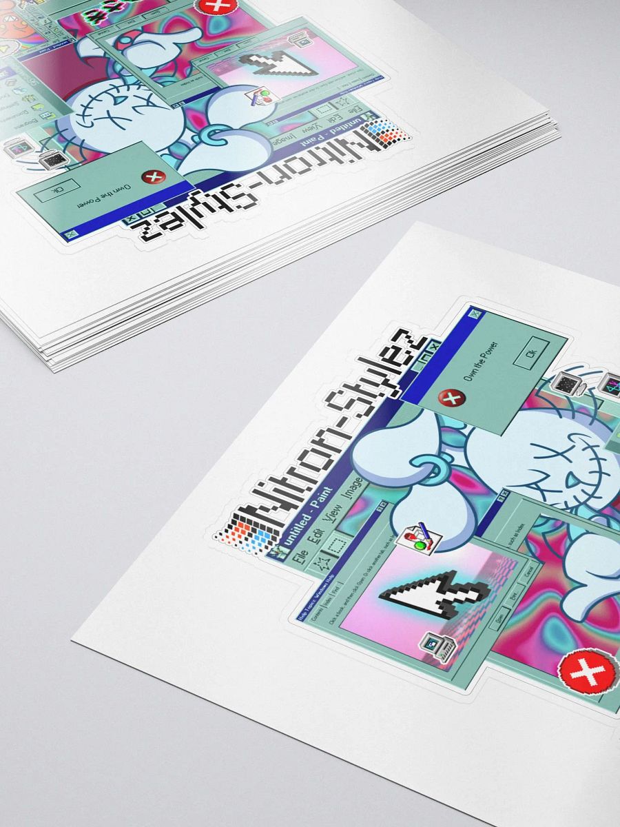 Wave 6 - Window Split Kiss Cut Sticker product image (6)