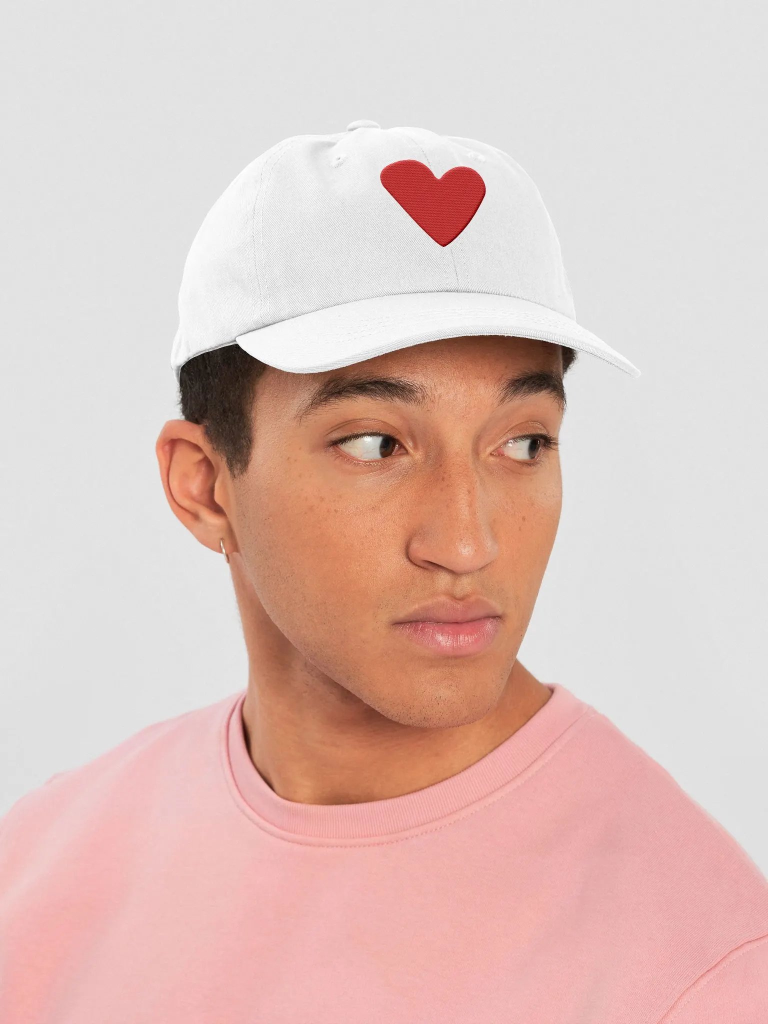 Embroidered Heart Hat product image (6)
