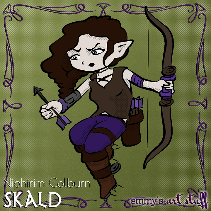 cuties character art || emmy's art stuff product image (2)