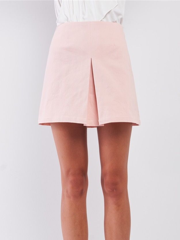 Pleated mini skirt product image (1)