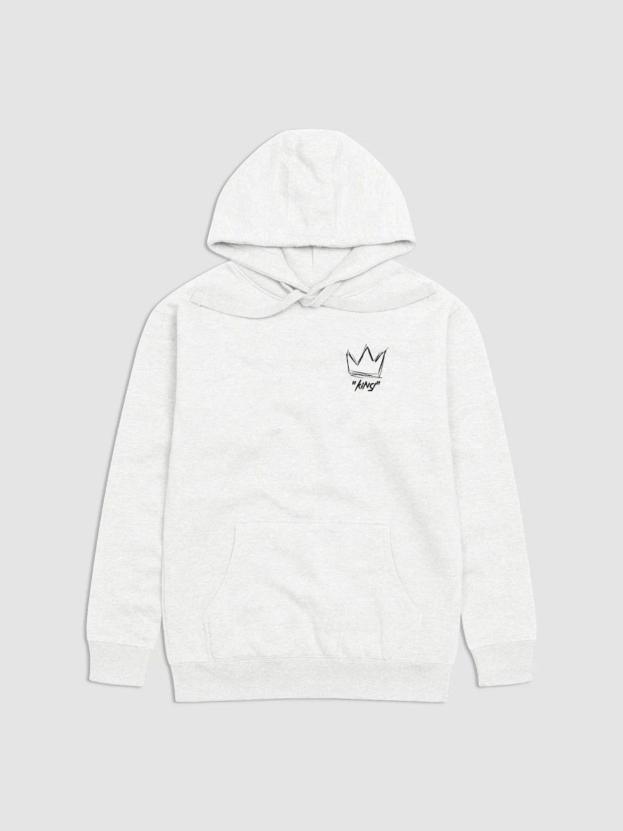 king Hoodie Wit product image (1)