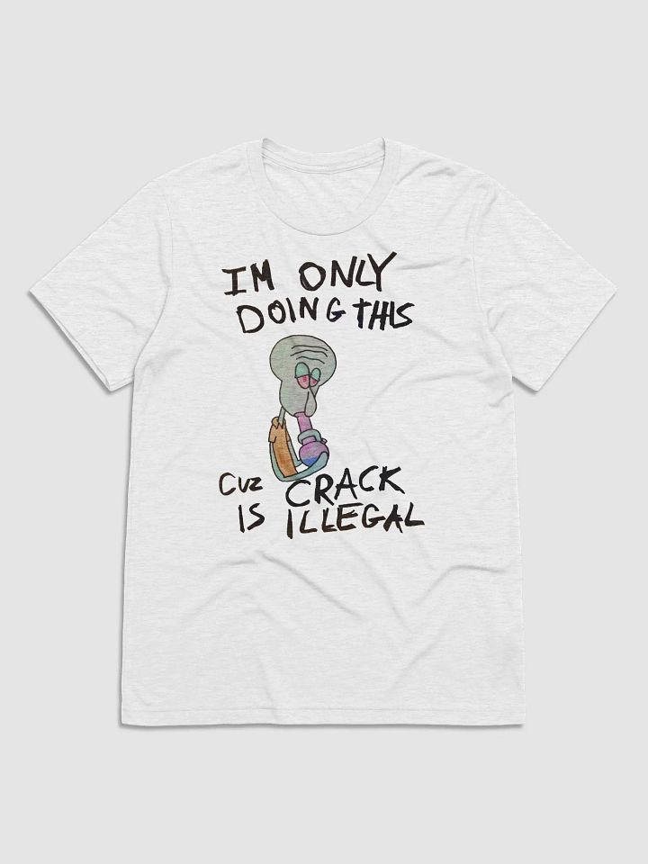 ONLY DOING THIS CUZ T-SHIRT [WHITE] product image (1)