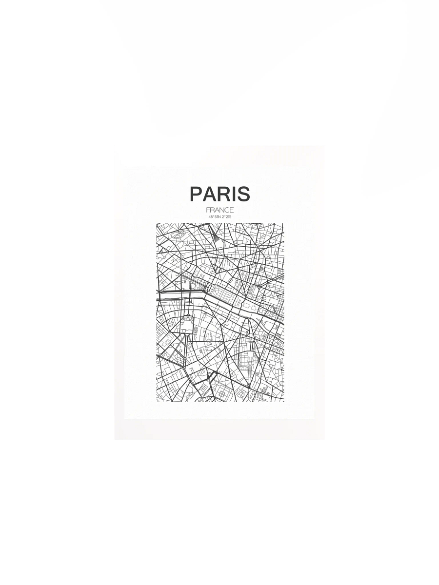 Paris Streets - Enhanced Matte Paper Poster product image (2)