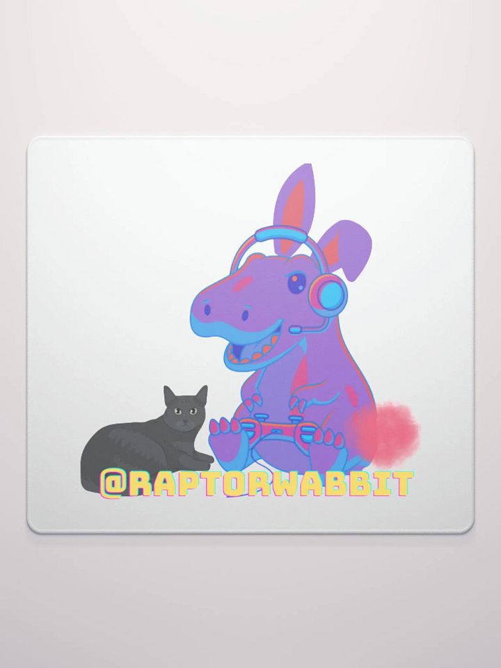 raptor and Krampus mouse pad product image (4)