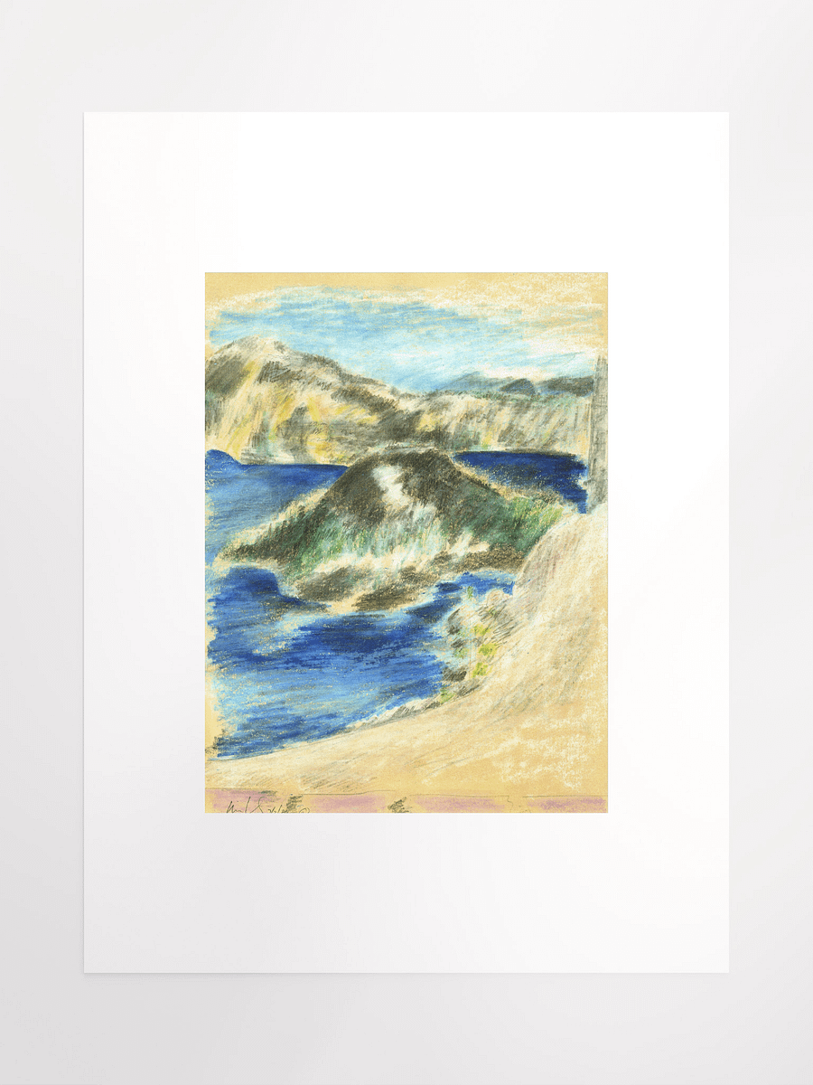 Crater Lake, OR 1986 print product image (2)