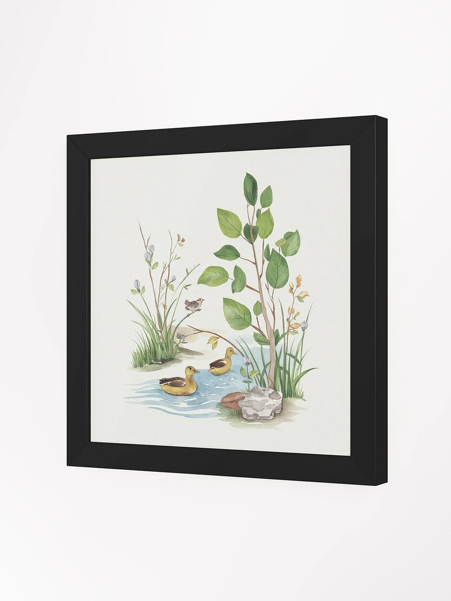 Tranquil Ducks Watercolor - Framed Poster product image (2)