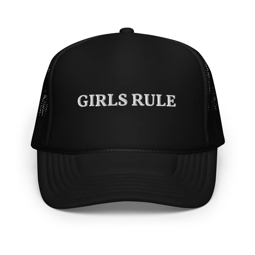Girls Rule - Embroidered Hat Trucker Cap product image (1)
