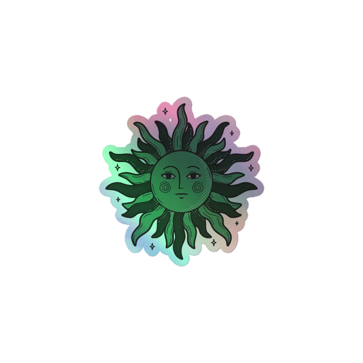 Betty Bot Holographic Sticker product image (1)