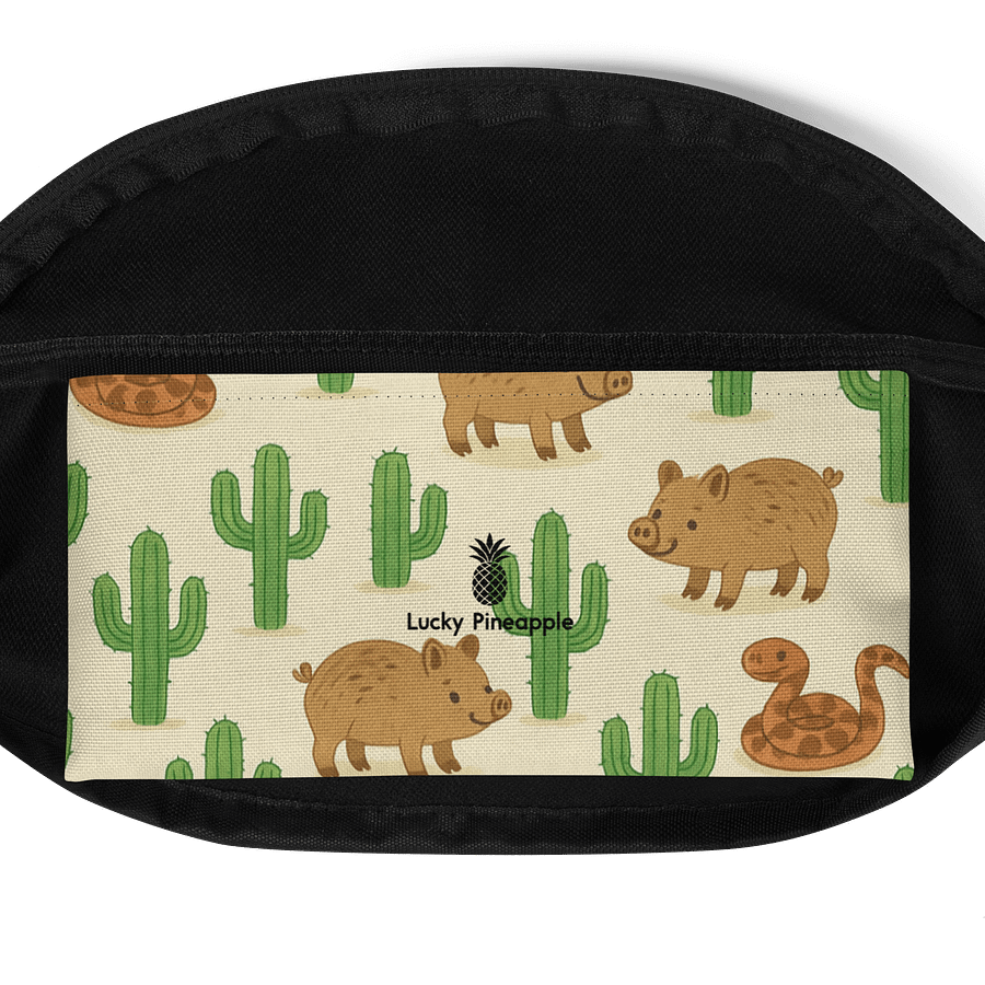 Tucson, Arizona Javelina and Snake Friends Fanny Pack (Waist Bag) product image (4)