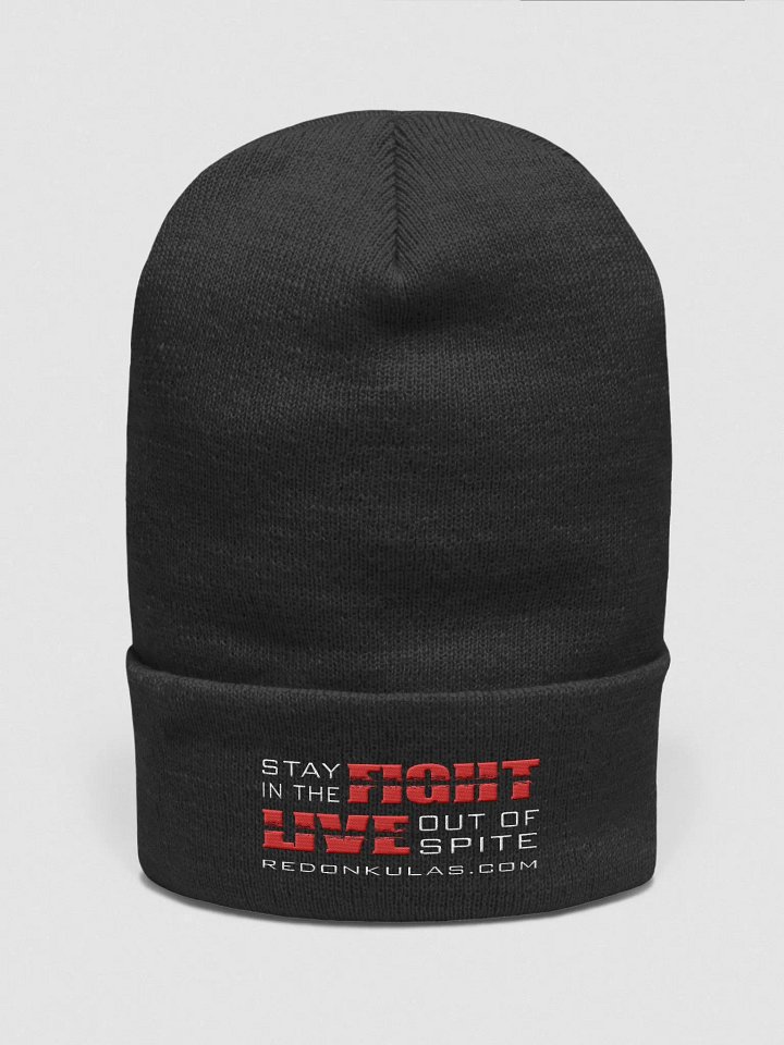 Stay in the Fight, Live Out of Spite - Beanie product image (4)