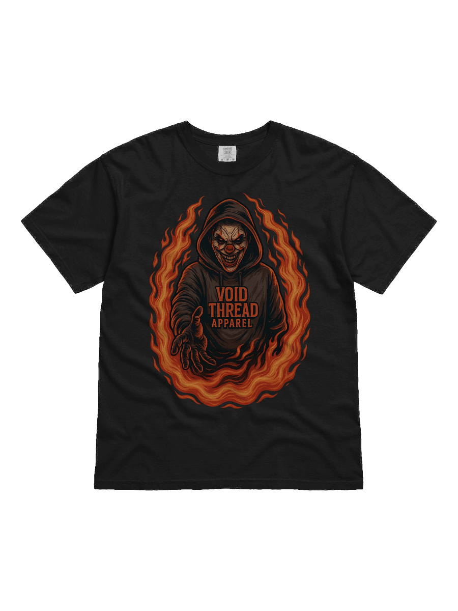 Sinister Clown – Vortex of Fire Tee product image (1)