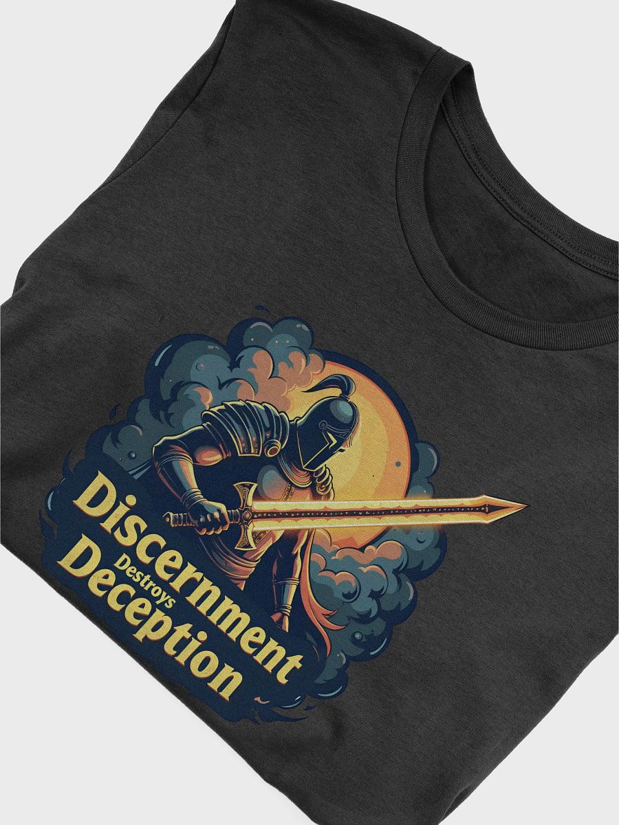 Discernment Destroys Deception - Spiritual Warfare T-Shirt product image (26)