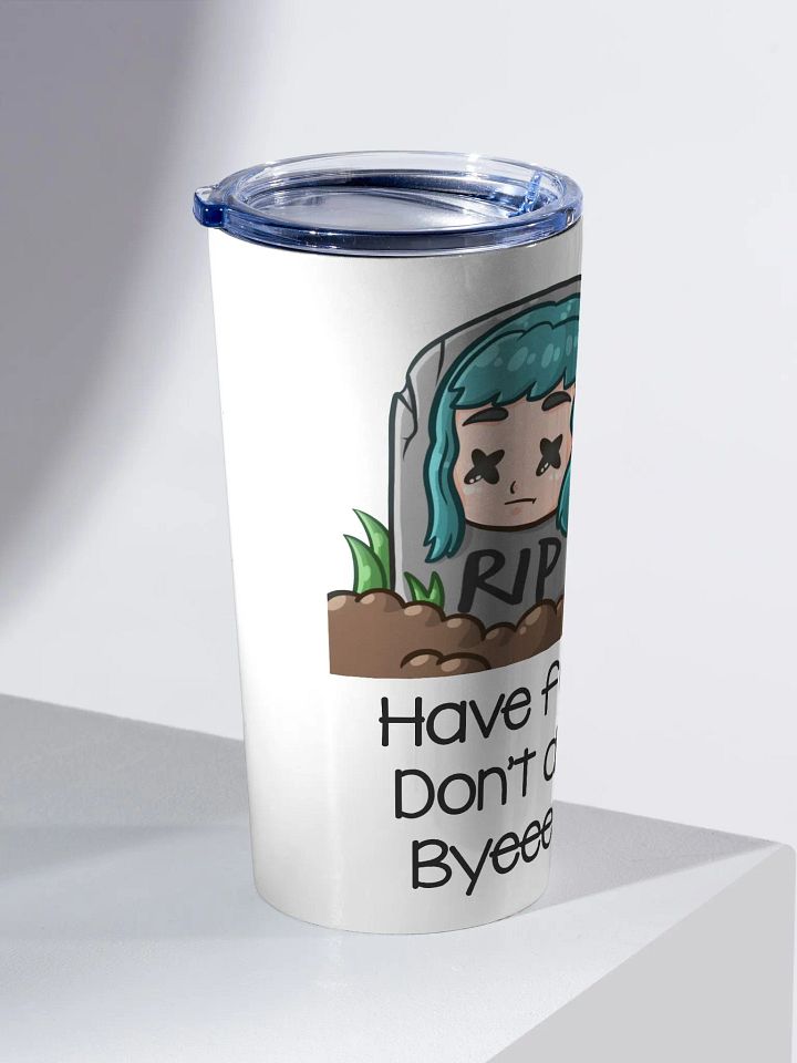 Cartoonish RIP Stainless Steel Tumbler product image (2)