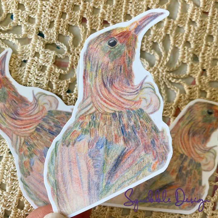 Vinyl Sticker - Rainbow Tui product image (1)
