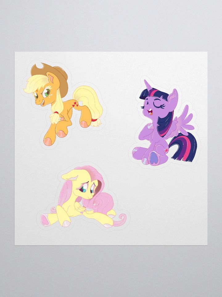 Applejack, Twiglight, Fluttershy stickers product image (1)