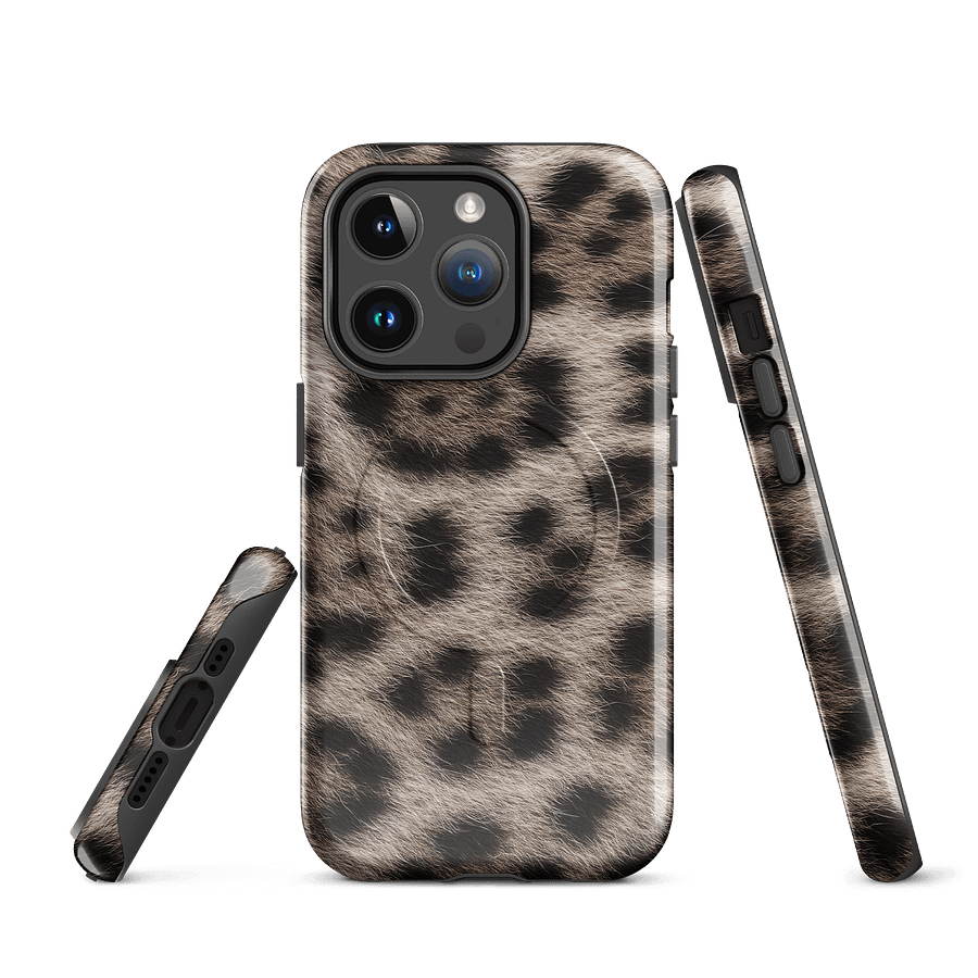 Leopard Print MagSafe® iPhone Tough Case product image (1)