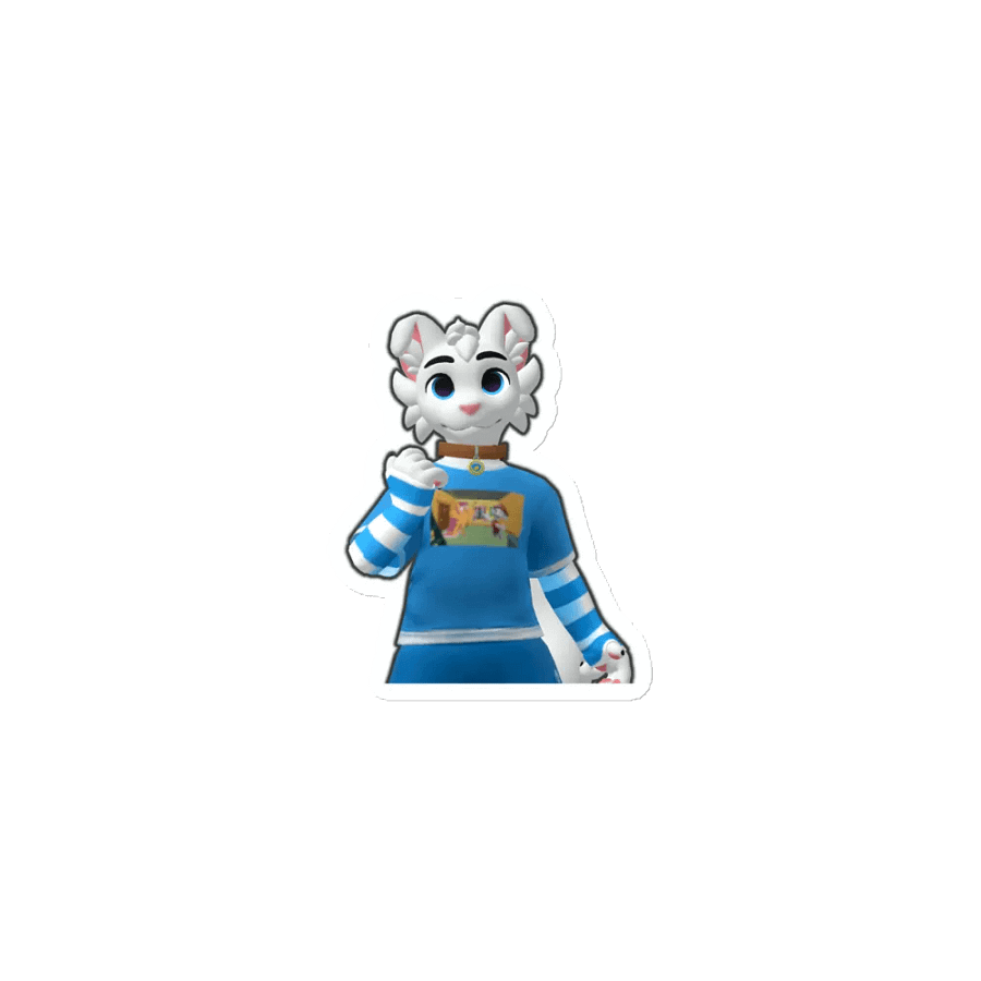 Cute Flippers Die-Cut Magnets product image (1)