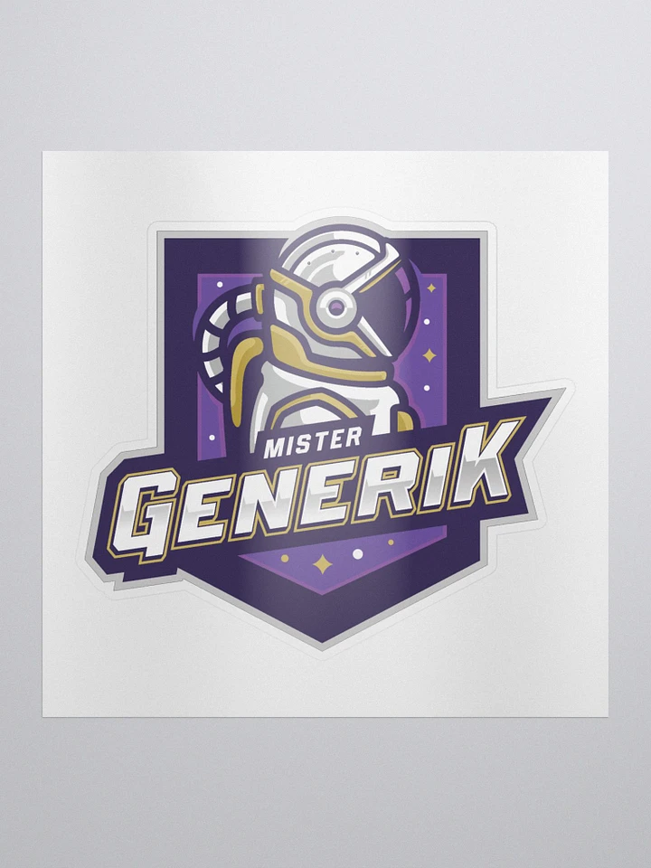Mister Generik Shield Sticker product image (1)