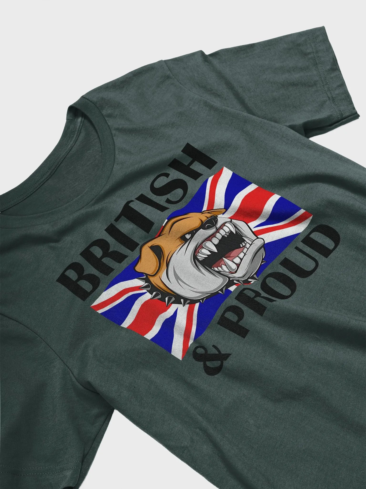 British & Proud Unisex Adult T-Shirt product image (5)