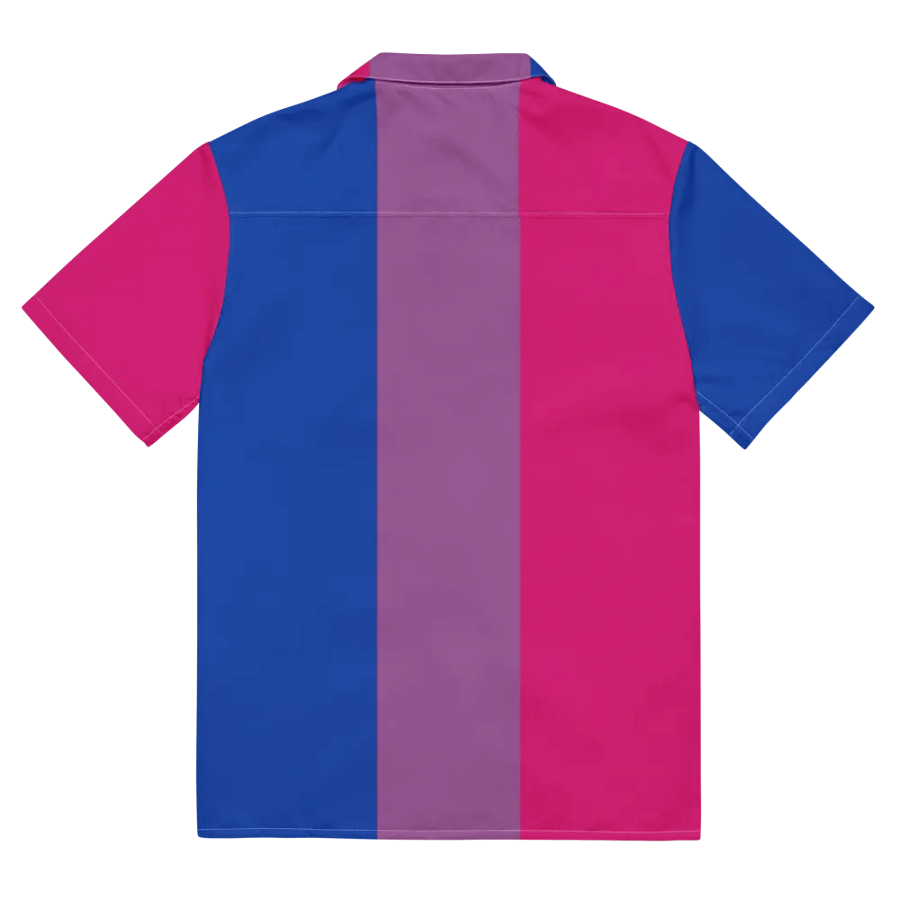 Bisexual Pride Flag - All-Over Hawaiian Shirt product image (11)