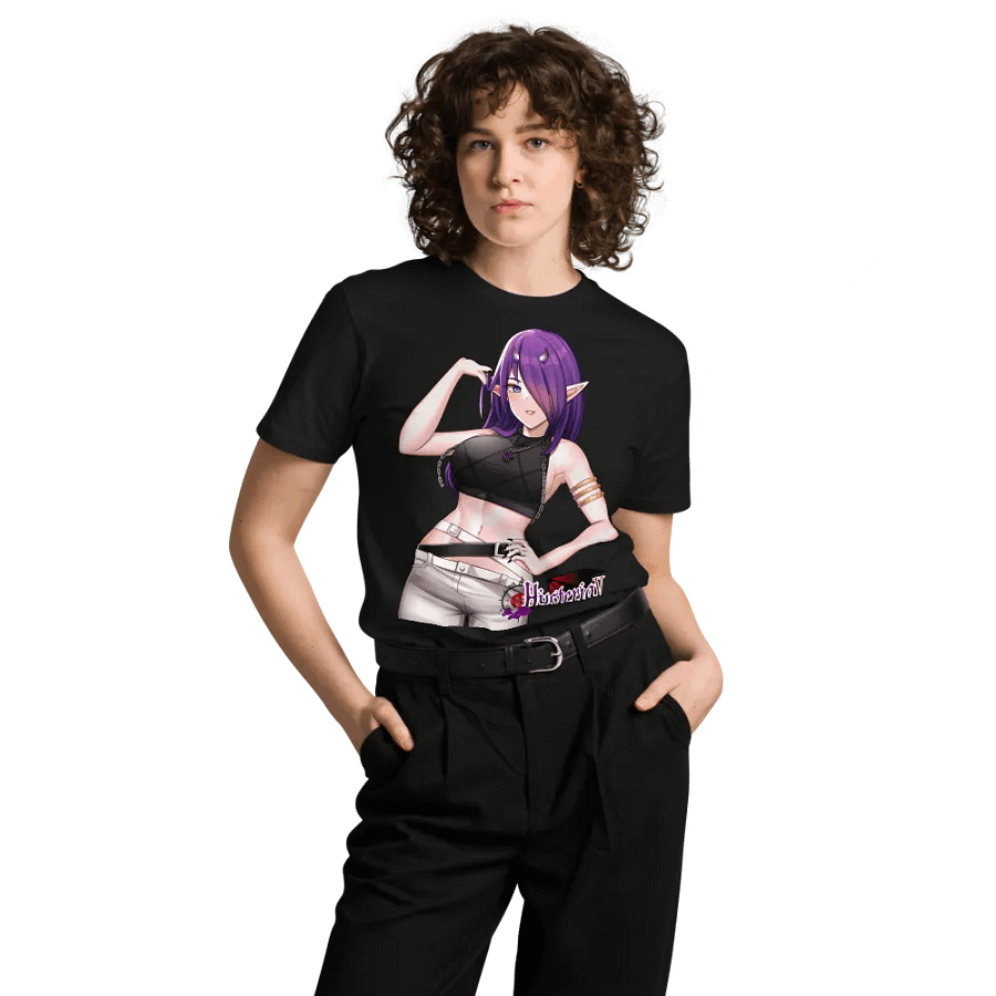 HysteriaV Vtuber T-Shirt (Purple) product image (8)