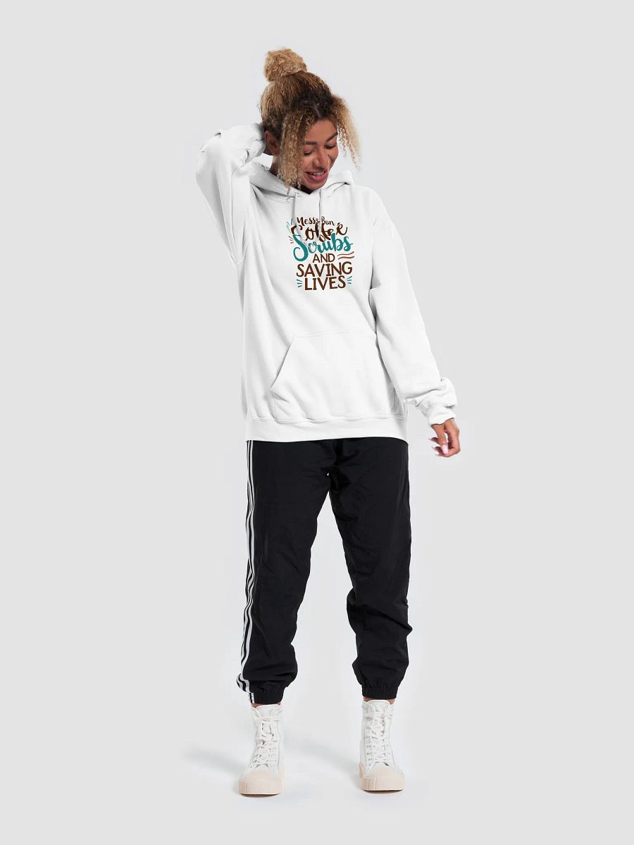 Messy Bun, Coffee, Scrubs Hoodie product image (27)