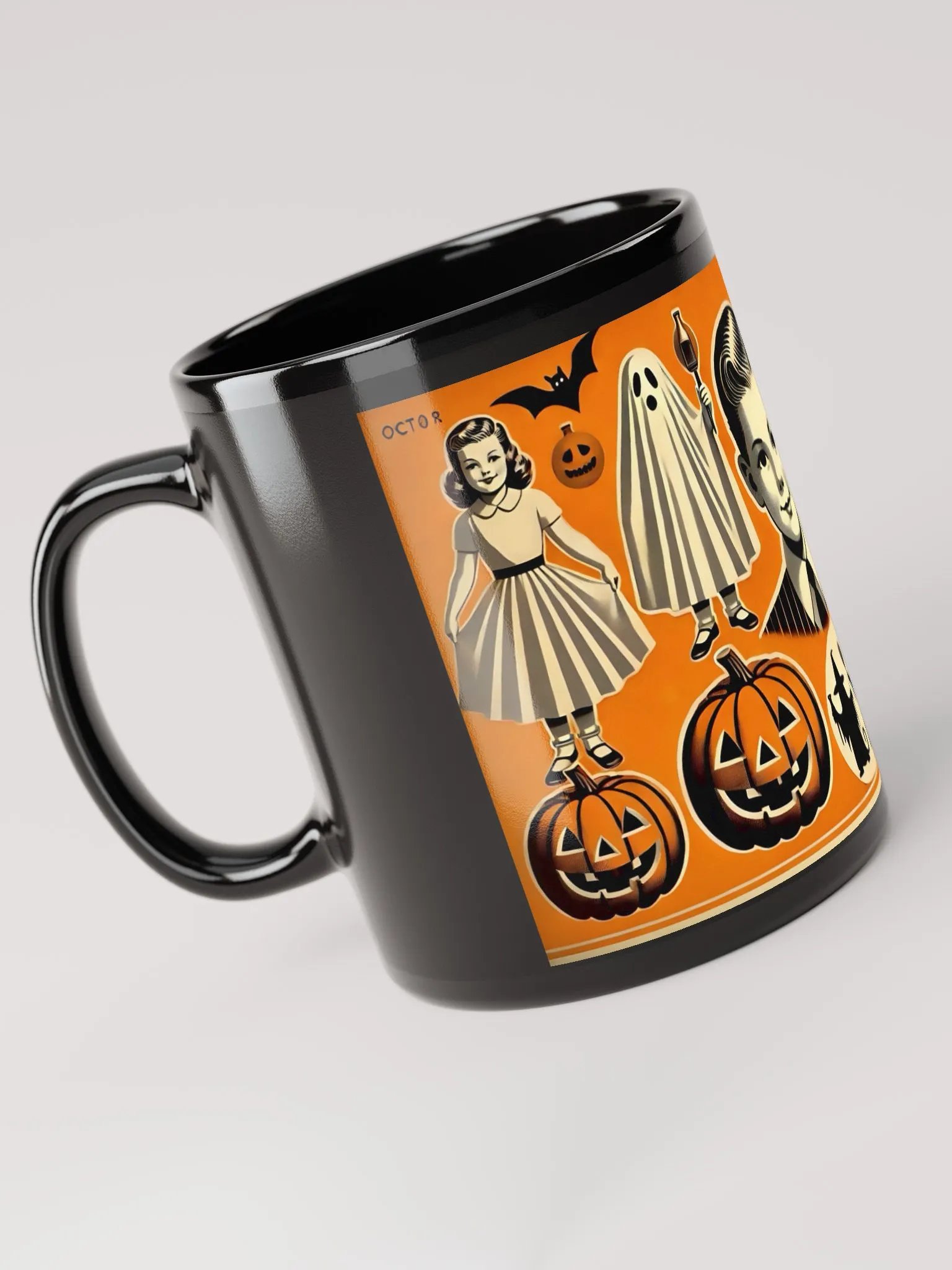 Happy Vintage Halloween Coffee Mug product image (4)