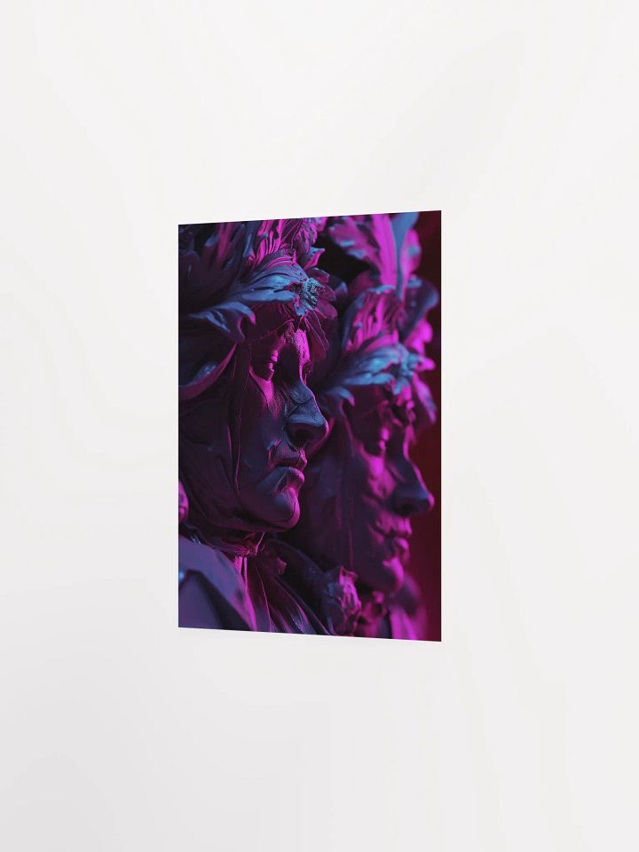 Ethereal Leafy Portrait Poster product image (2)