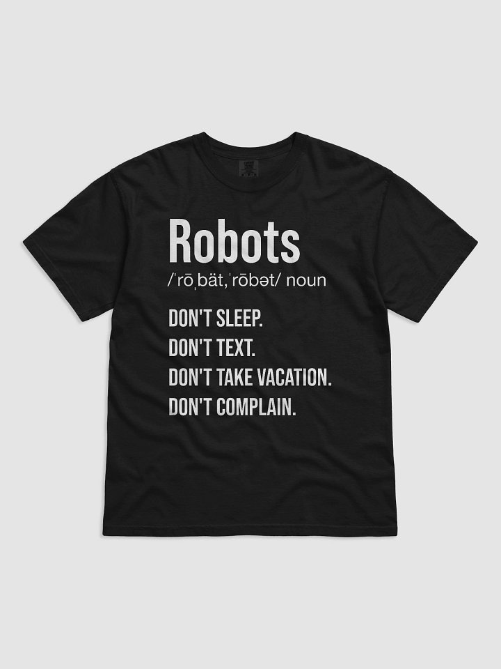 Robots: T-Shirt product image (2)