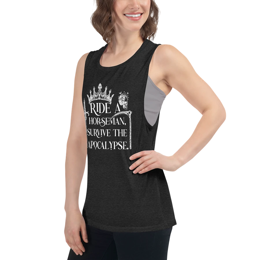 Ride a Horseman Bella+Canvas Women's Flowy Muscle Tank product image (6)