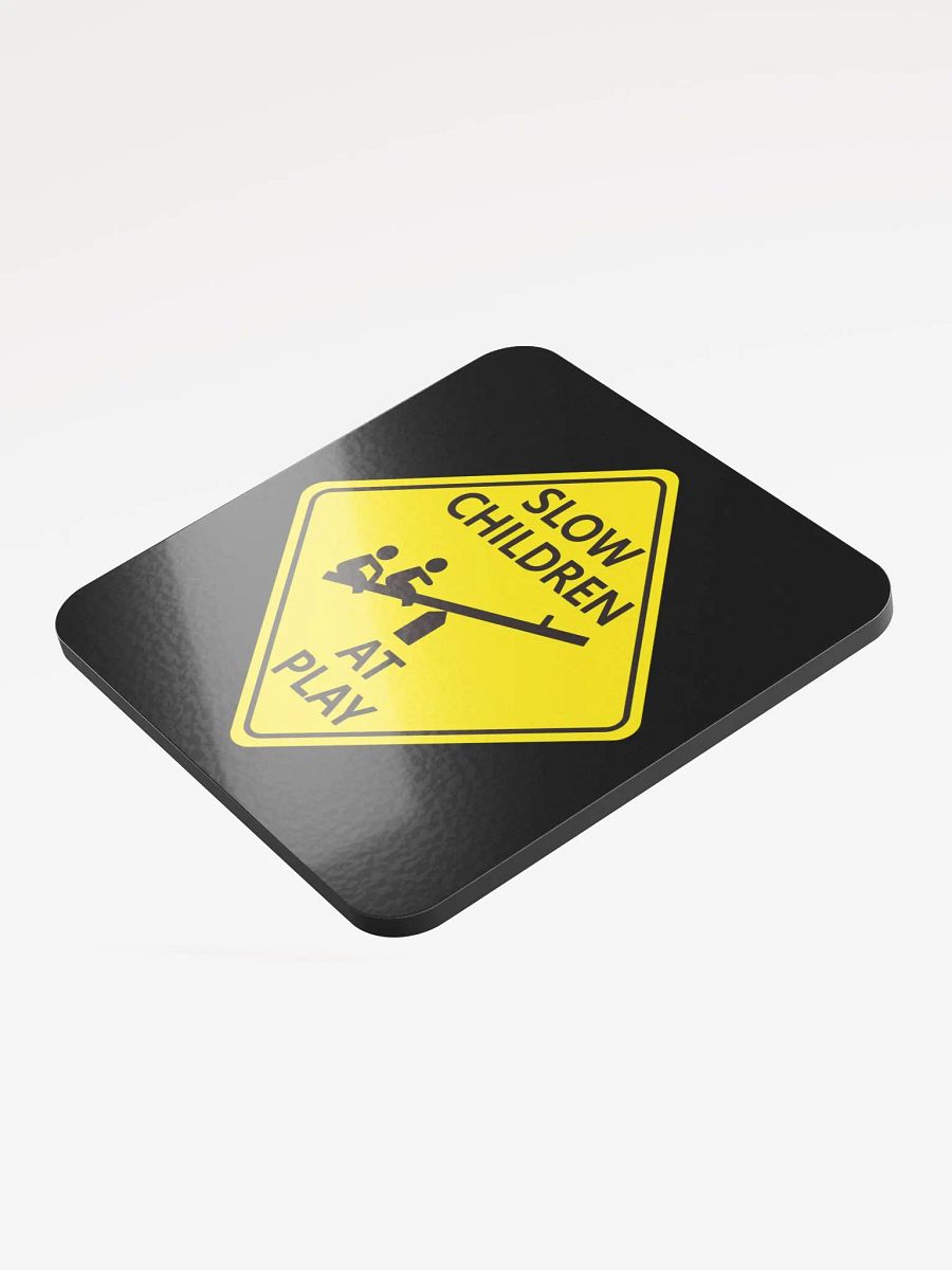 SLOW | Glossed Cork Coaster product image (3)