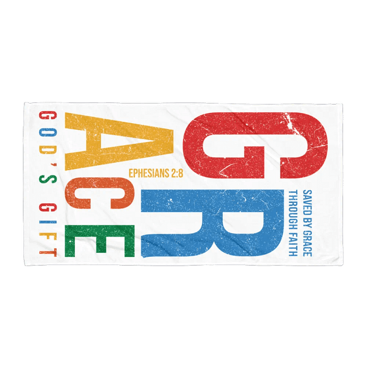 Saved by Grace – Towel product image (1)