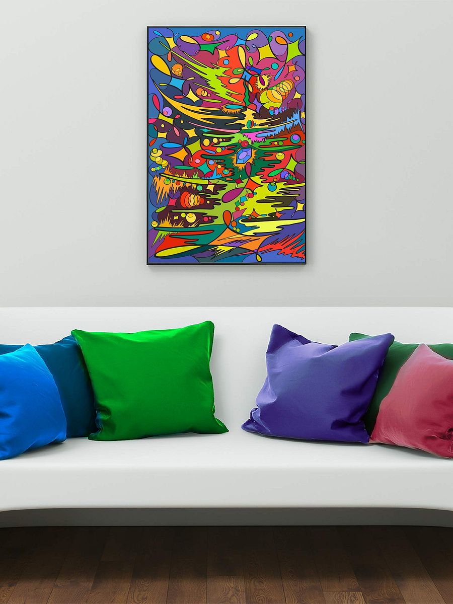 Energized Chaos Matte Poster - New Year Tree product image (6)
