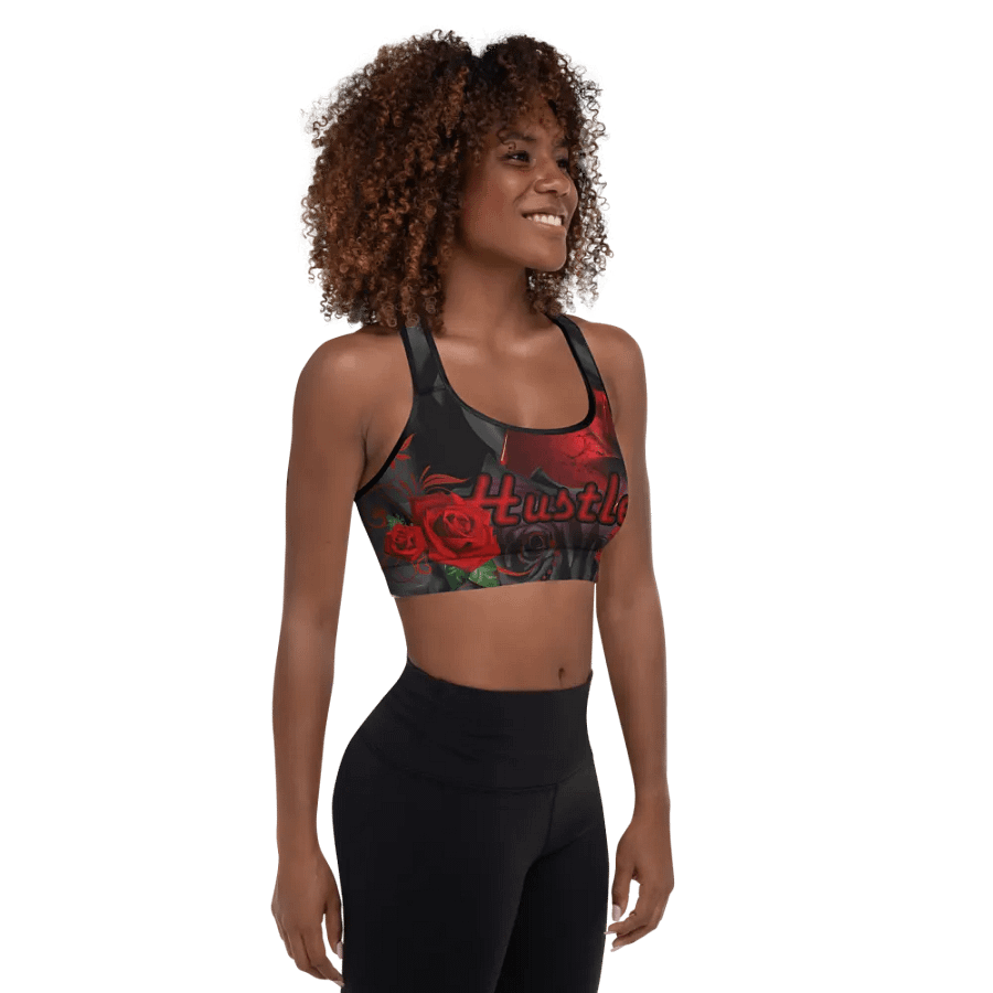 Hustler Heartbreak All-Over Sports Bra product image (6)
