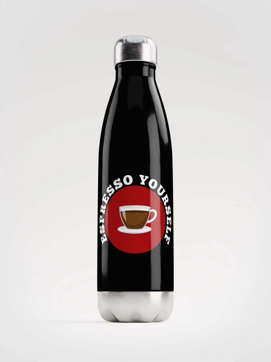 Espresso Yourself Stainless Steel Water Bottle product image (1)
