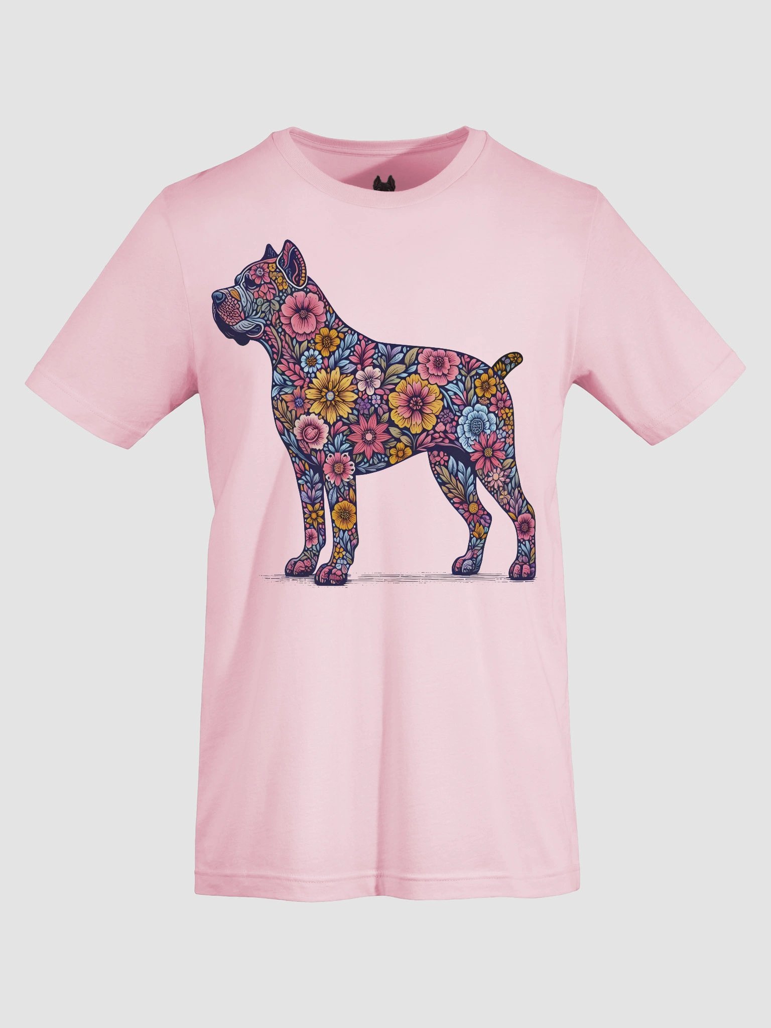 Unique Floral Dog T-Shirt for Cane Corso Fans product image (44)