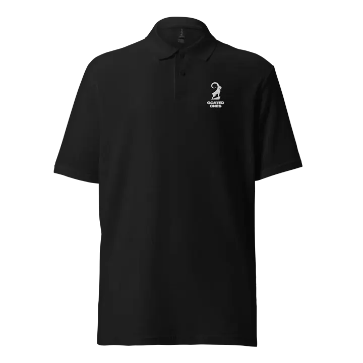 Goated Logo Polo - White product image (1)