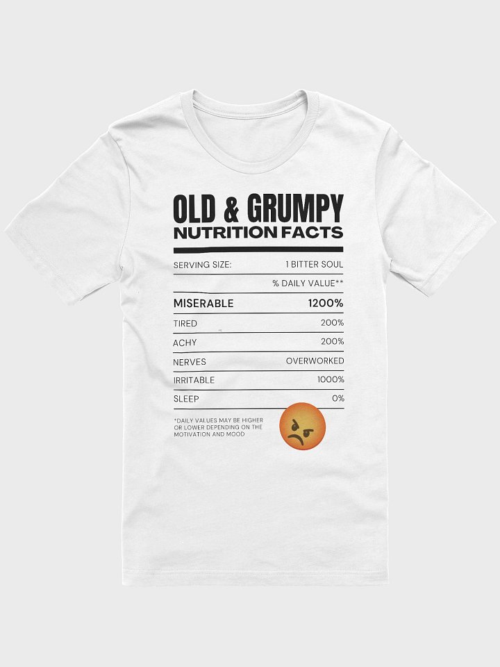 OLD & GRUMPY tee product image (97)