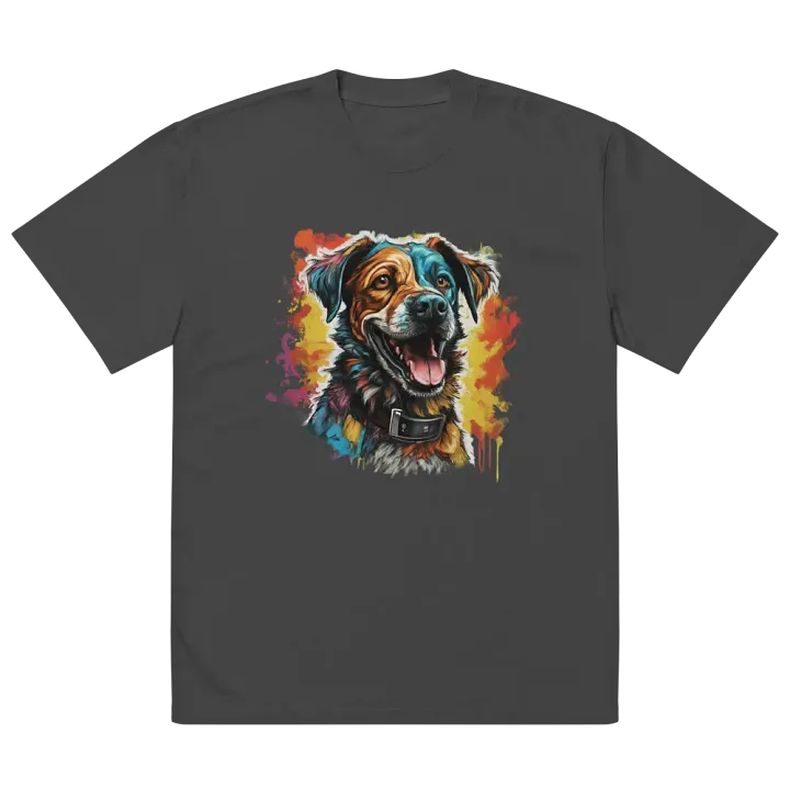Vibrant Canine Bliss Faded T-Shirt product image (2)