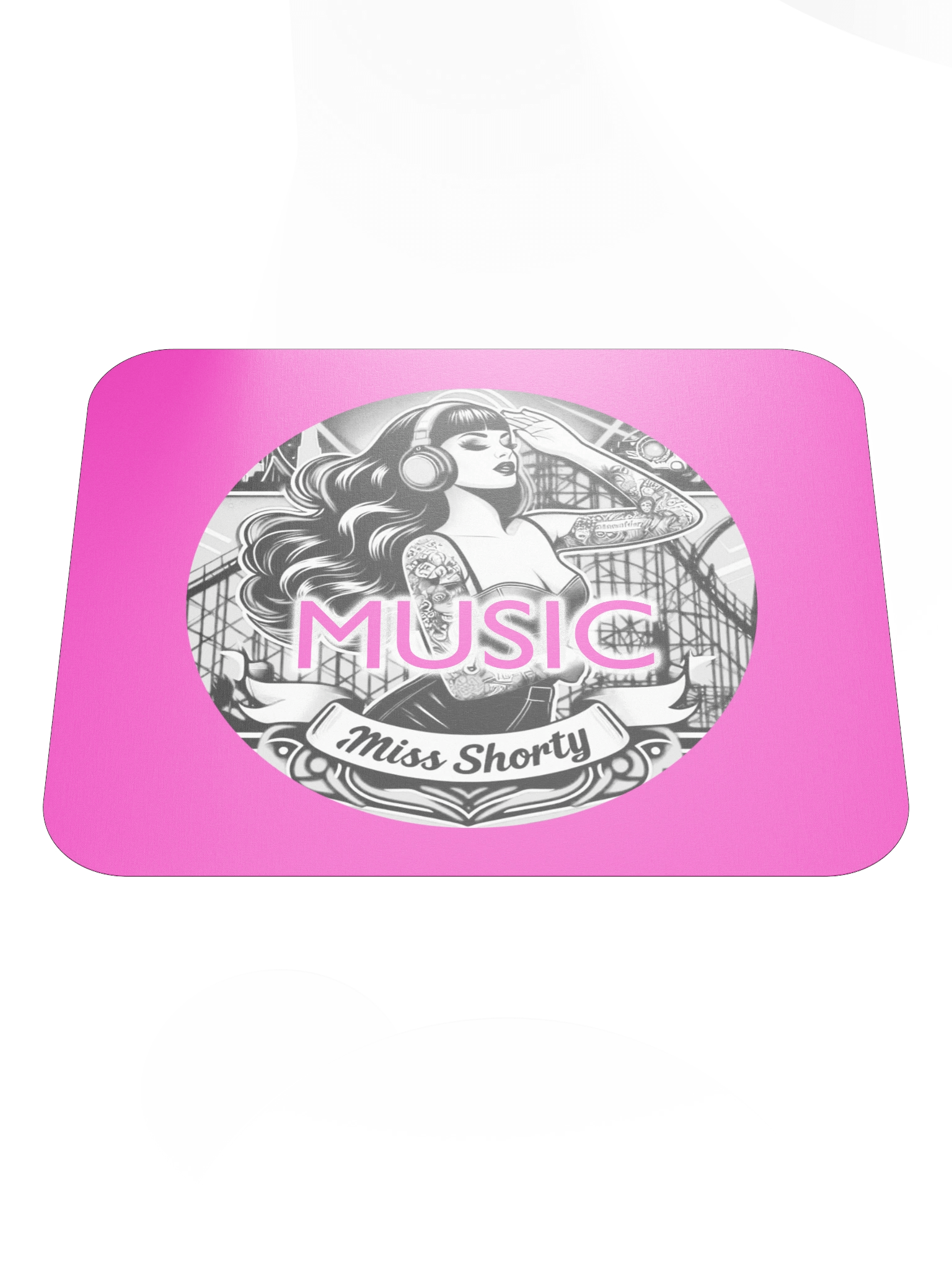 Miss Shorty Music Mouse Pad product image (1)