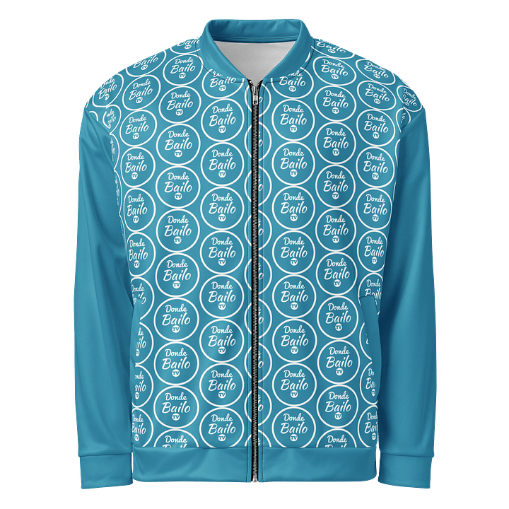 I Love Salsa - Chamarra Bomber Azul All-Over Print Blue product image (2)