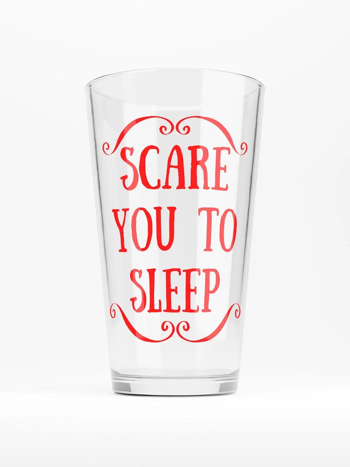 Scare You To Sleep Shaker Pint Glass product image (1)